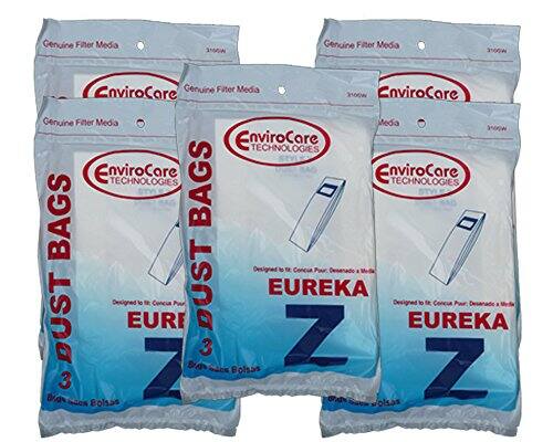 Genuine Filter Media  
WIDnE Genuine Filter Media 3100w  
CnviroCare Genuine Filter Media EnviroCare 2100w  
Genuine Filter Media Meda 3no6w  
EnviroCore TECHNOLOGIES  
EnviroCore TECHNOLOGIES  
EnviroCare TECHNOLOGIES  
BAGS  
BAGS  
Designed to Pour DUST  
Designed EUR to T Concus DUST  
EUREKA  
Designed EUREKA to Concua Poer  
Desenade Bion 3 Z  
Bson 3 Z  
Sace Bolsas  
Z Sack Bolsas