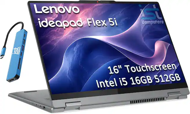 Lenovo ideapad Flex 5i ST computers 16" Touchscreen Intel i5 16GB 512GB