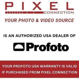 PIXEL CONNECTION  
YOUR PHOTO & VIDEO SOURCE  
IS AN AUTHORIZED USA DEALER OF  
Profoto  

YOUR PROFOTO USA WARRANTY IS VALID IF PURCHASED FROM PIXEL CONNECTION