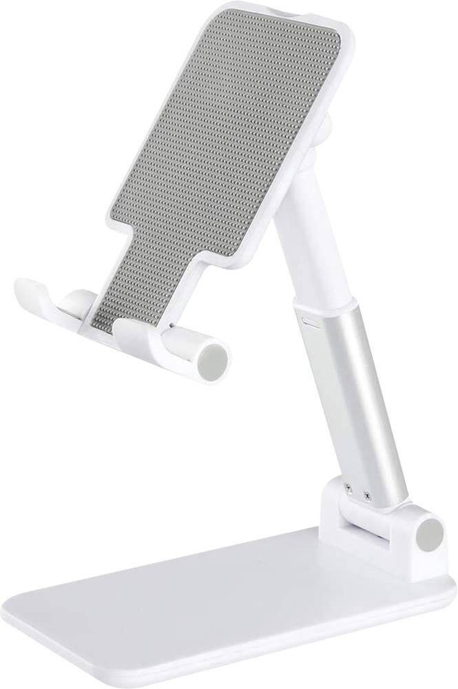 Alt View 11. SaharaCase - Foldable Stand for Most Cell Phones and Tablets up to 10" - White.