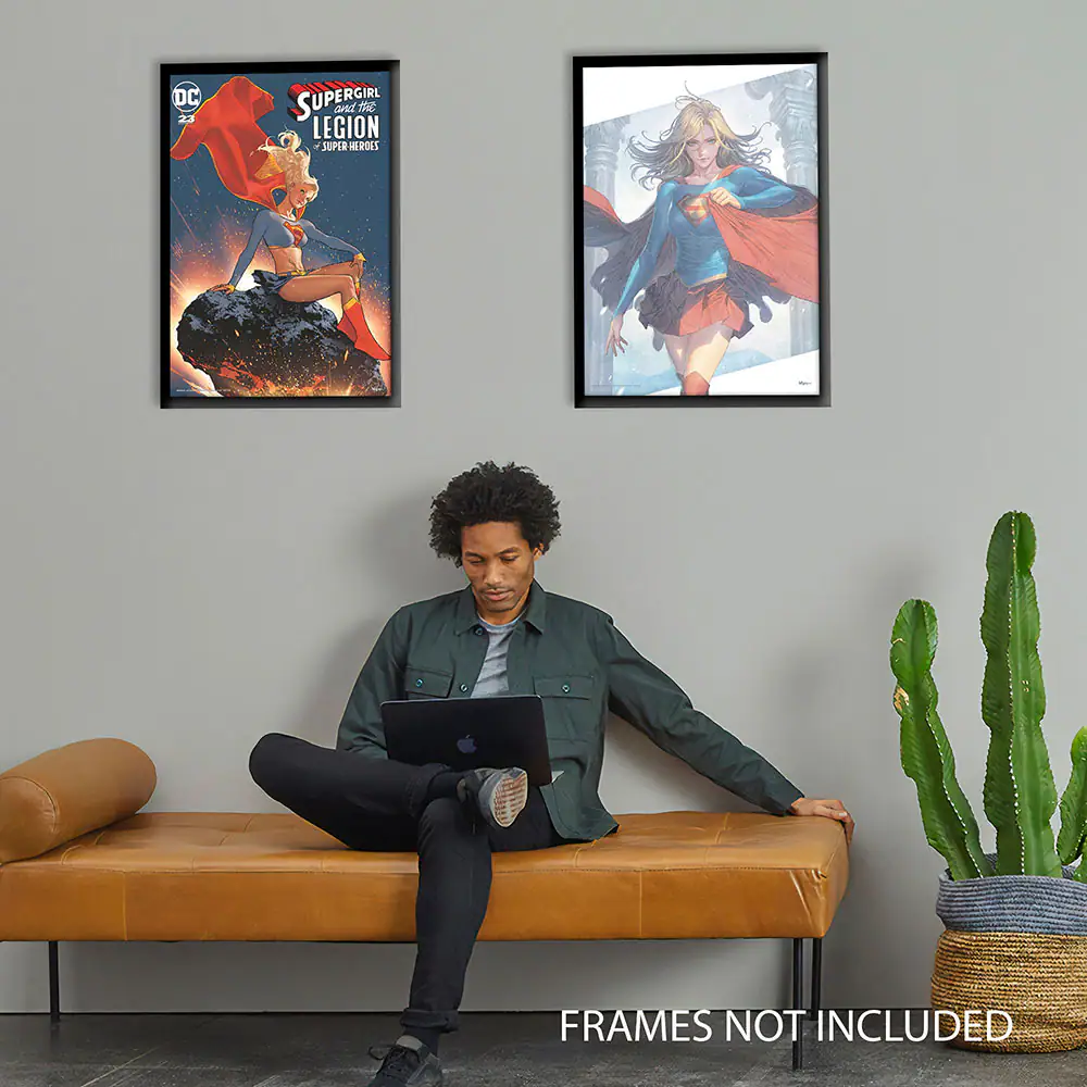 DC SUPERGIRL LEGION and the SUPER HEROES  
FRAMES NOT INCLUDED