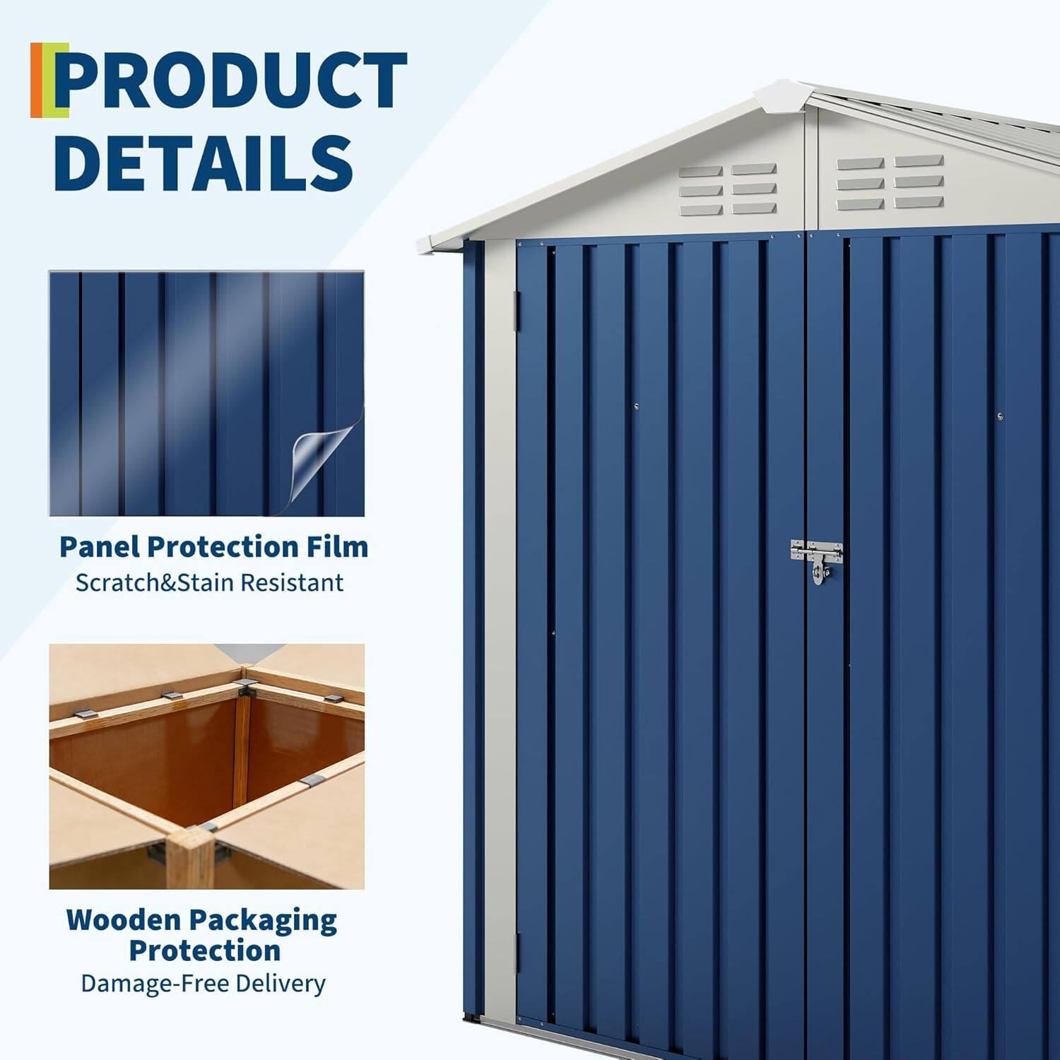 PRODUCT DETAILS

- Panel Protection Film
  - Scratch & Stain Resistant

- Wooden Packaging Protection
  - Damage-Free Delivery