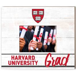 Jardine - Harvard Crimson 13.5" x 11.5" Grad Frame - White