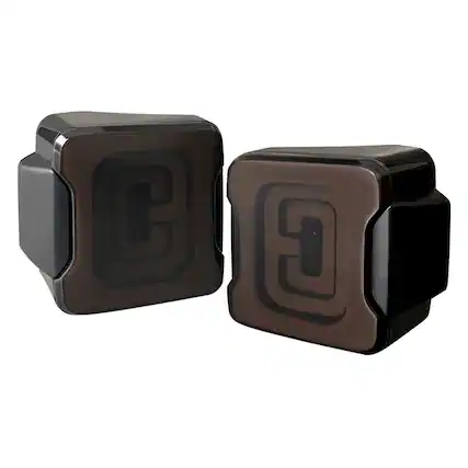 Front. AMERICAN MODIFIED - AMERICAN MODIFIED Smoked Tail Lights Compatible with 07-18 Jeep Wrangler JK/JKU - Smoked lens/Satin black housing.