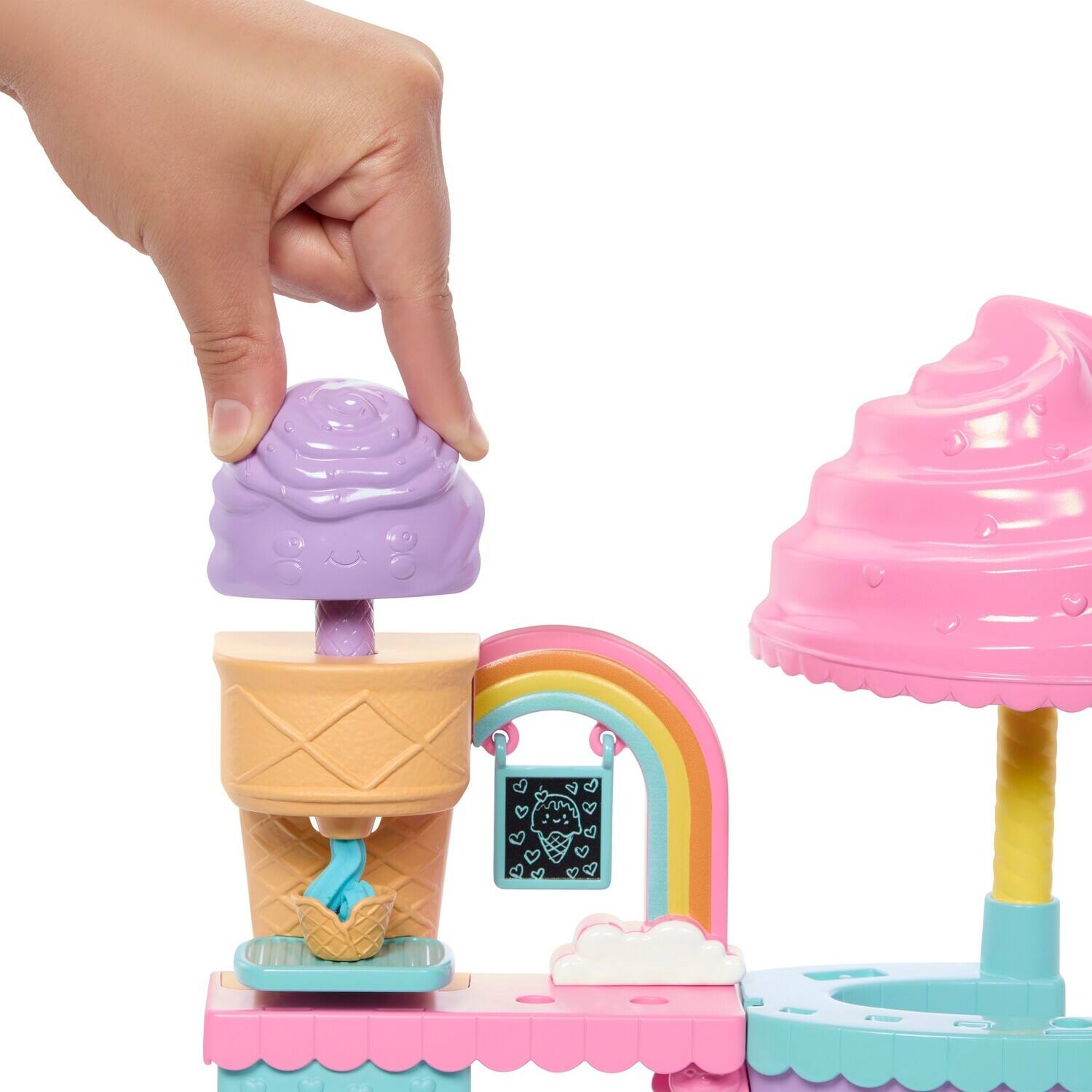 Alt View 2. Mattel - Barbie Club Chelsea Ice Cream Shop Dough Modeler Playset   - COLLECTIBLES - Multicolor.