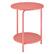 Angle. OSP Home Furnishings - Elgin Accent Table - Coral.