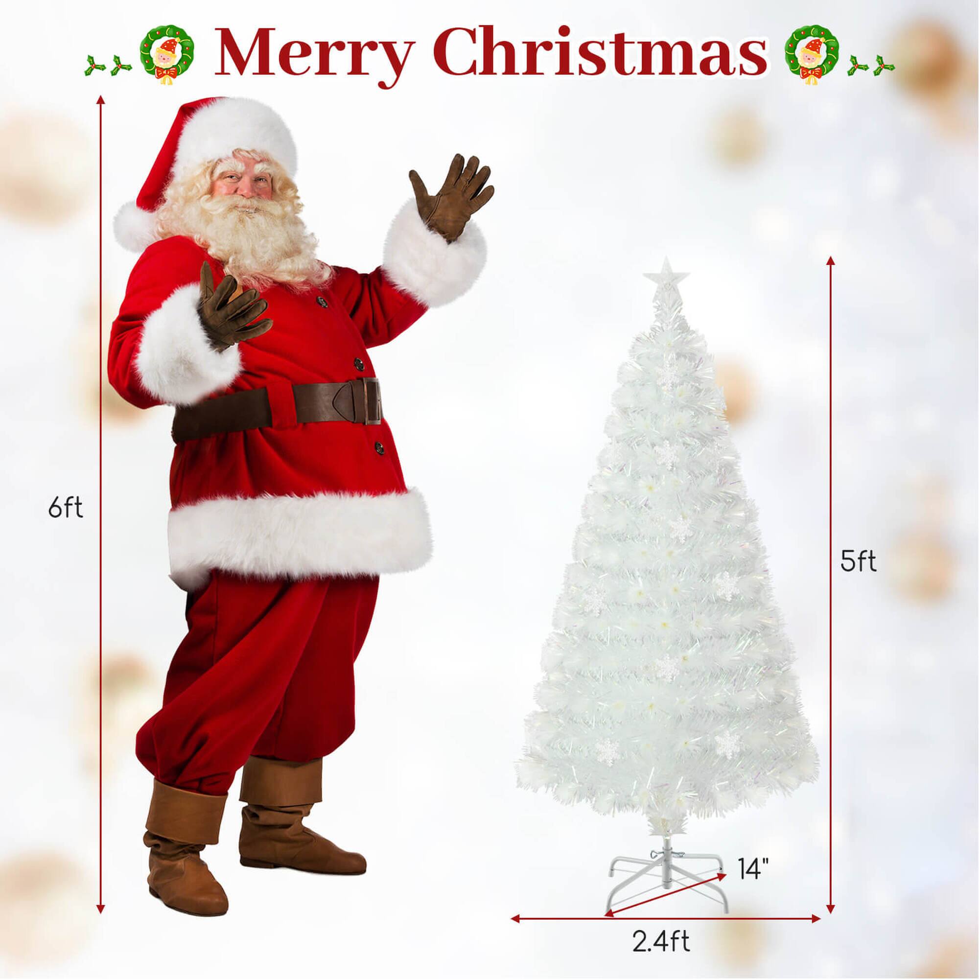 Merry Christmas

6ft  
5ft  
2.4ft  
14"