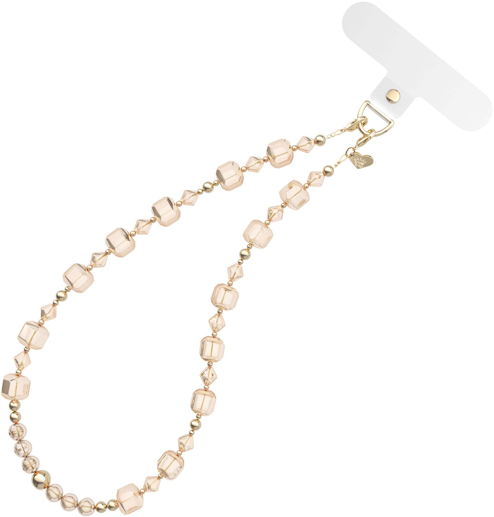 VELVET CAVIAR - Phone Charm Wristlet - Nude Cube