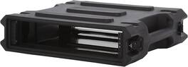 Gator - 2U Rotationally Molded Rack Case with 19-Inch Depth and Dual Threaded Rails