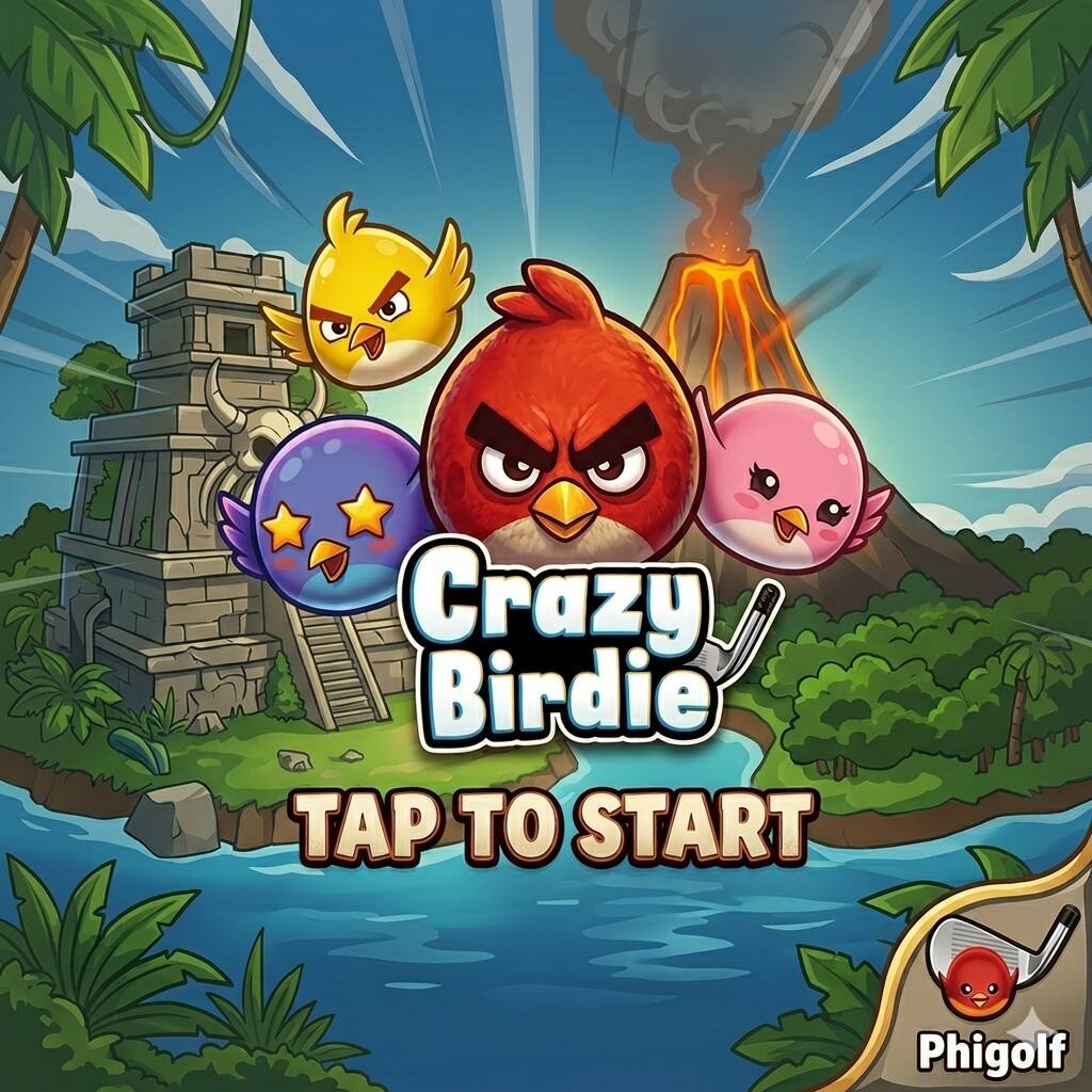 Crazy Birdie  
TAP TO START  
Phigolf