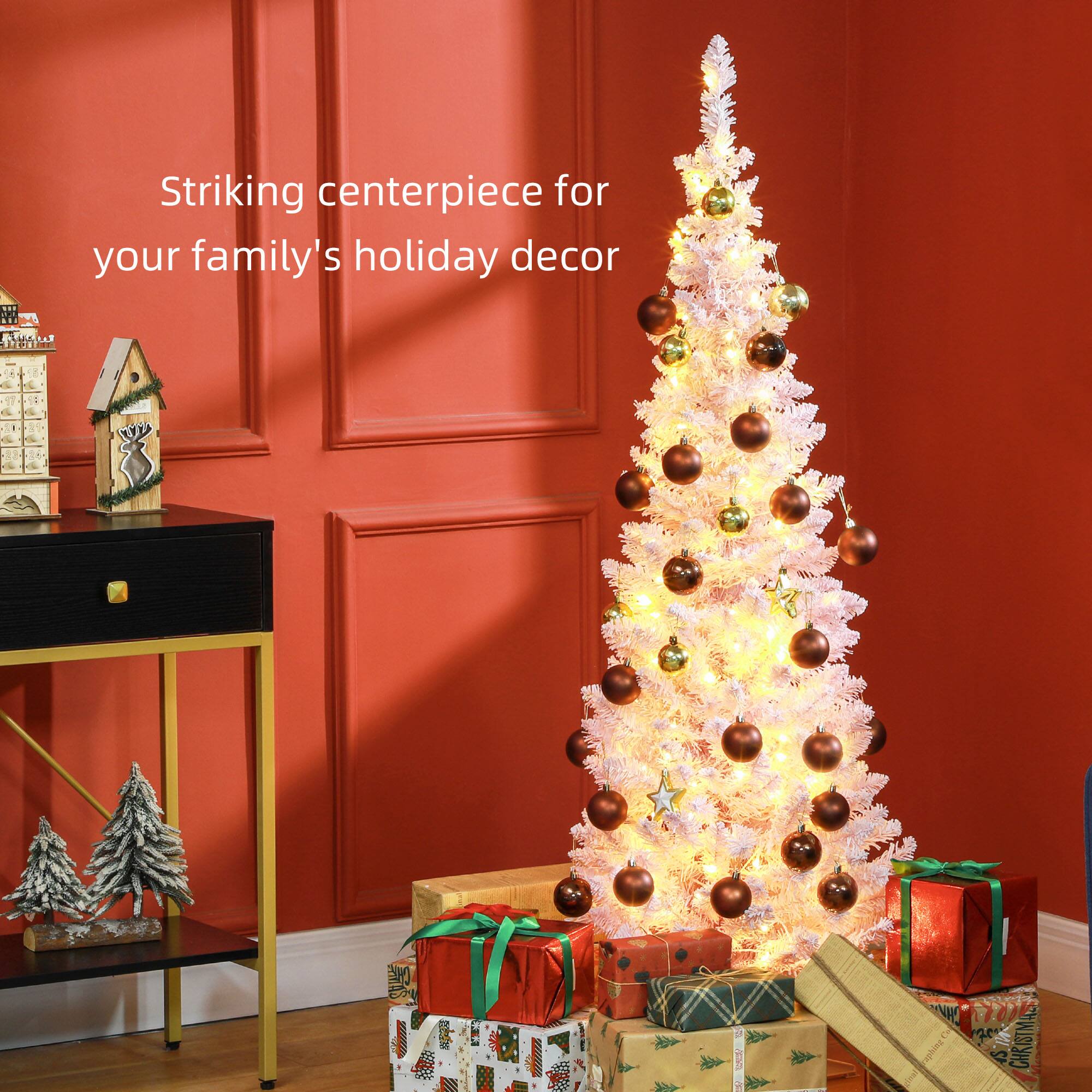 Striking centerpiece for your family's holiday decor