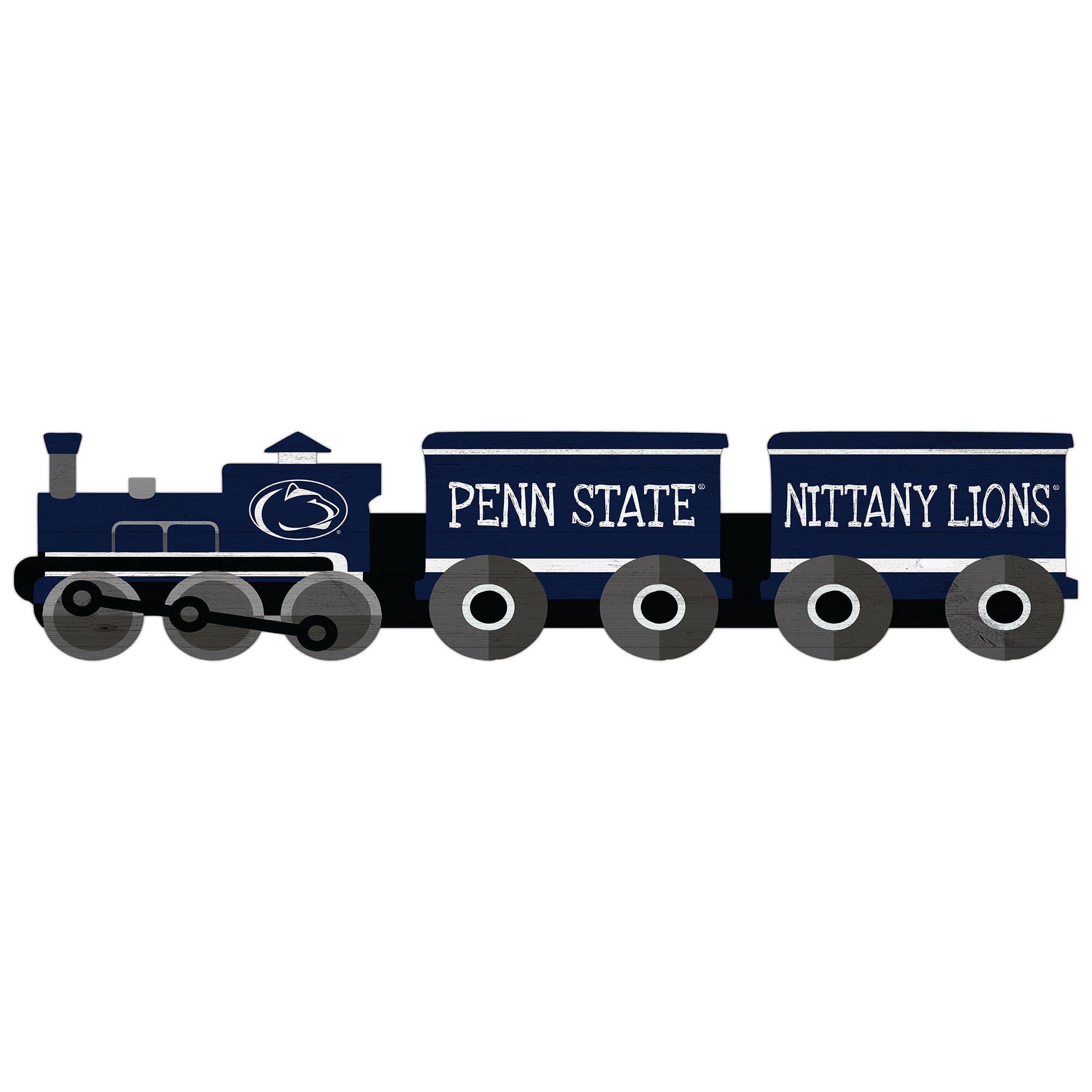 Penn State Nittany Lions 6'' x 24'' Train Cutout Sign