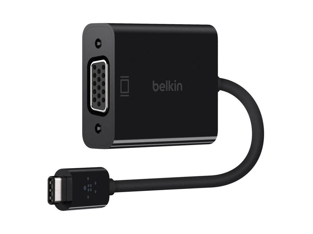 Alt View 2. Belkin - Belkin Usb-C To Vga Adapter ( Usb Type-C - Black.