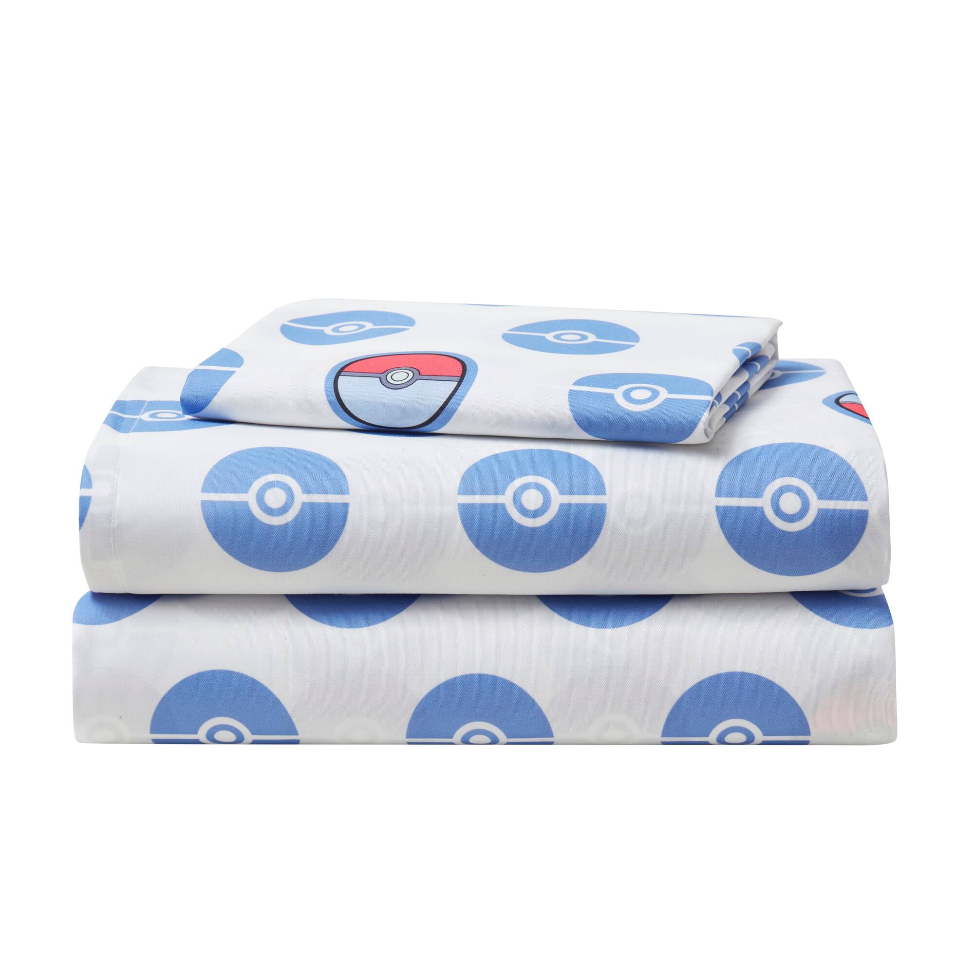 Left. Sweet Home Collection - Pokemon Microfiber Kids' Sheet Set - Twin - White.