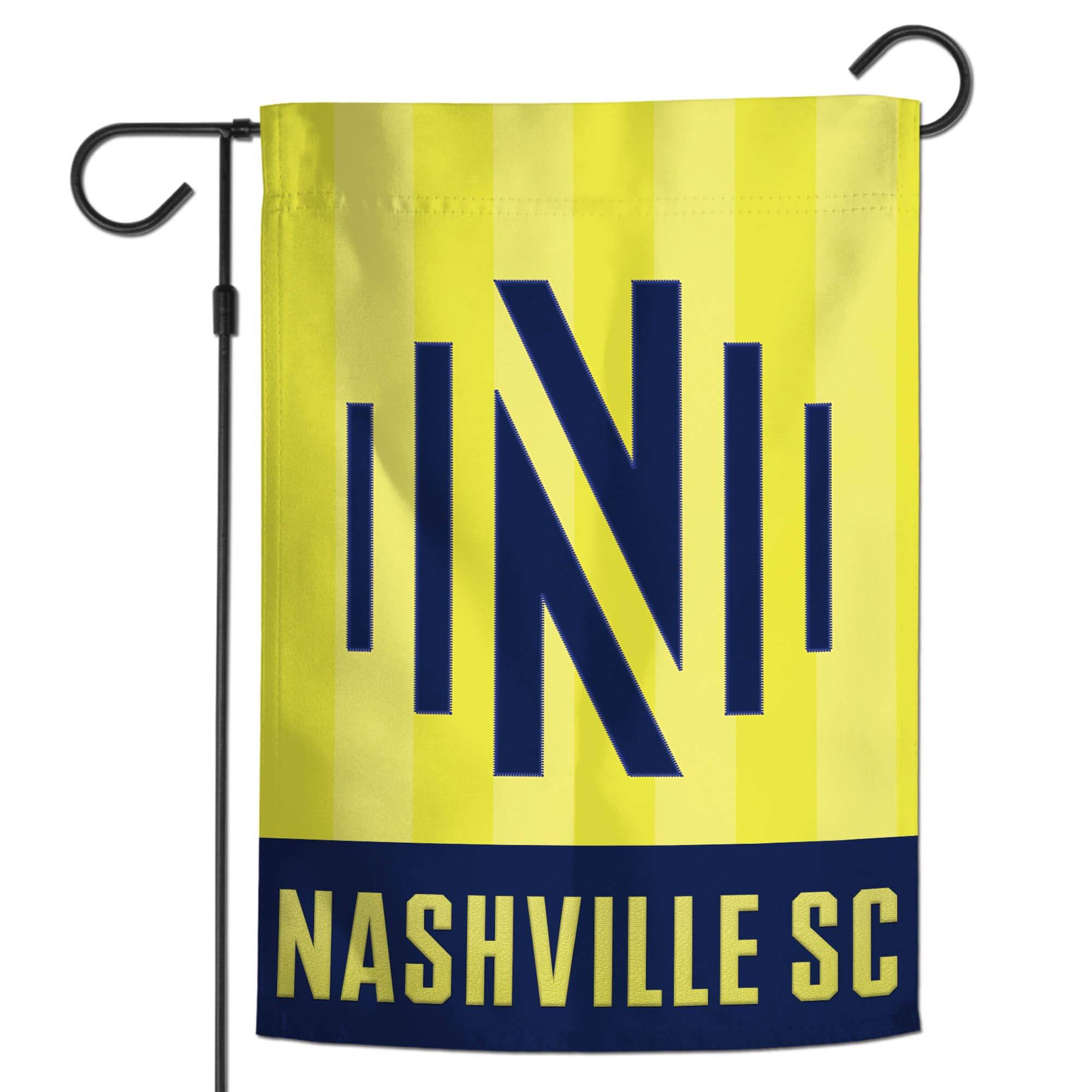 Photos - Other Decoration WinCraft - Nashville SC 2-Sided 12'' x 18'' Applique Garden Flag - Multicolor 202299408