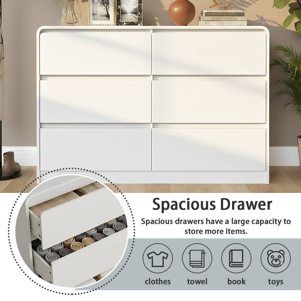 Spacious Drawer

Spacious drawers have a large capacity to store more items.

- clothes
- towel
- book
- toys