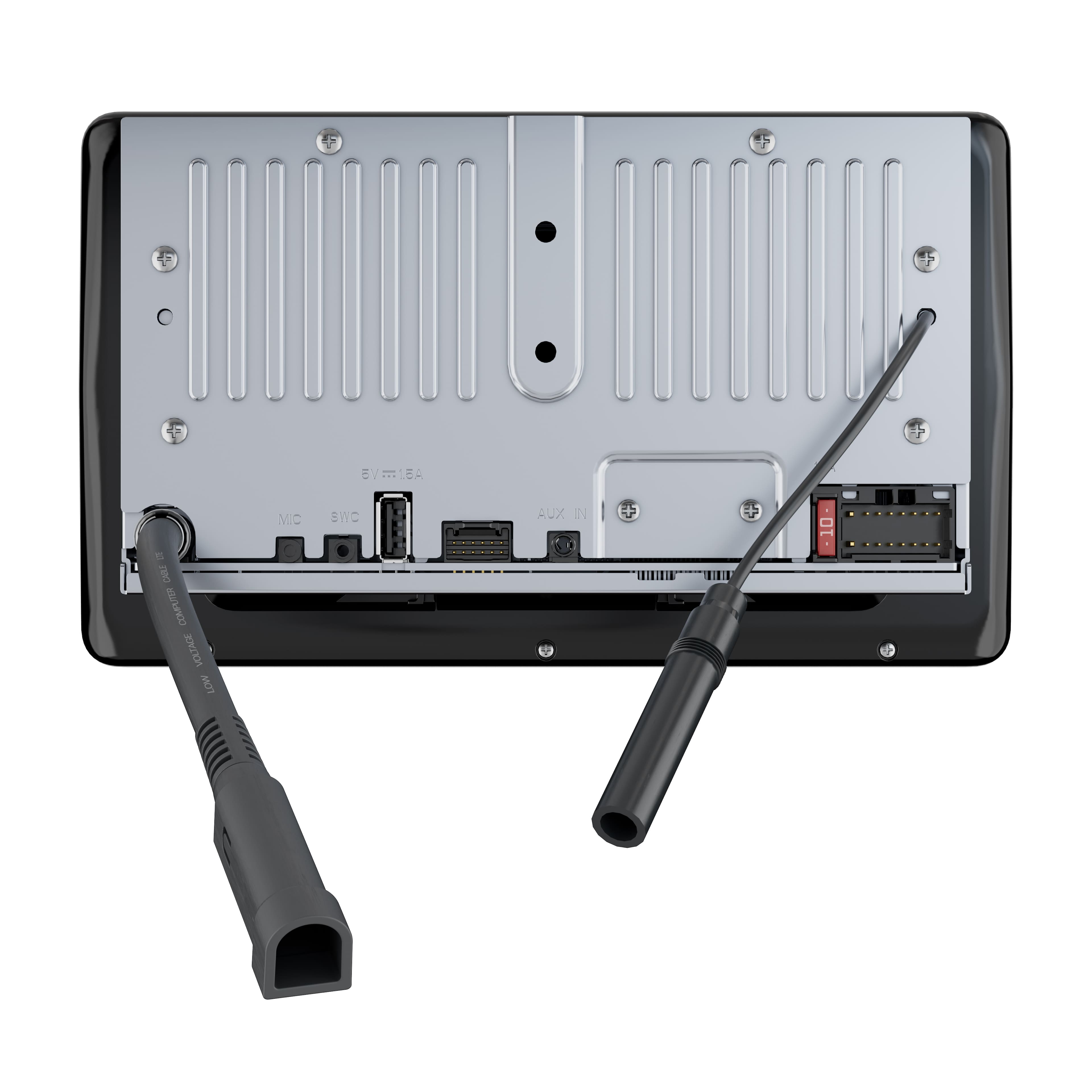 Alt View 13. Pioneer - 9" Bluetooth Digital Media (DM) Receiver - Black.