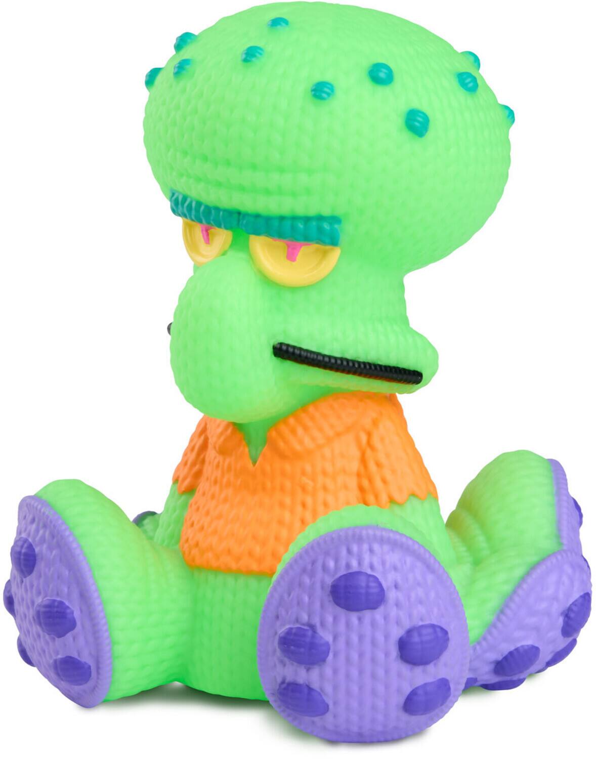 Alt View 1. Handmade by Robots - SpongeBob SquarePants - Squidward Tentacles Blacklight Limited Edition Vinyl Figure   - COLLECTIBLES - Multicolor.