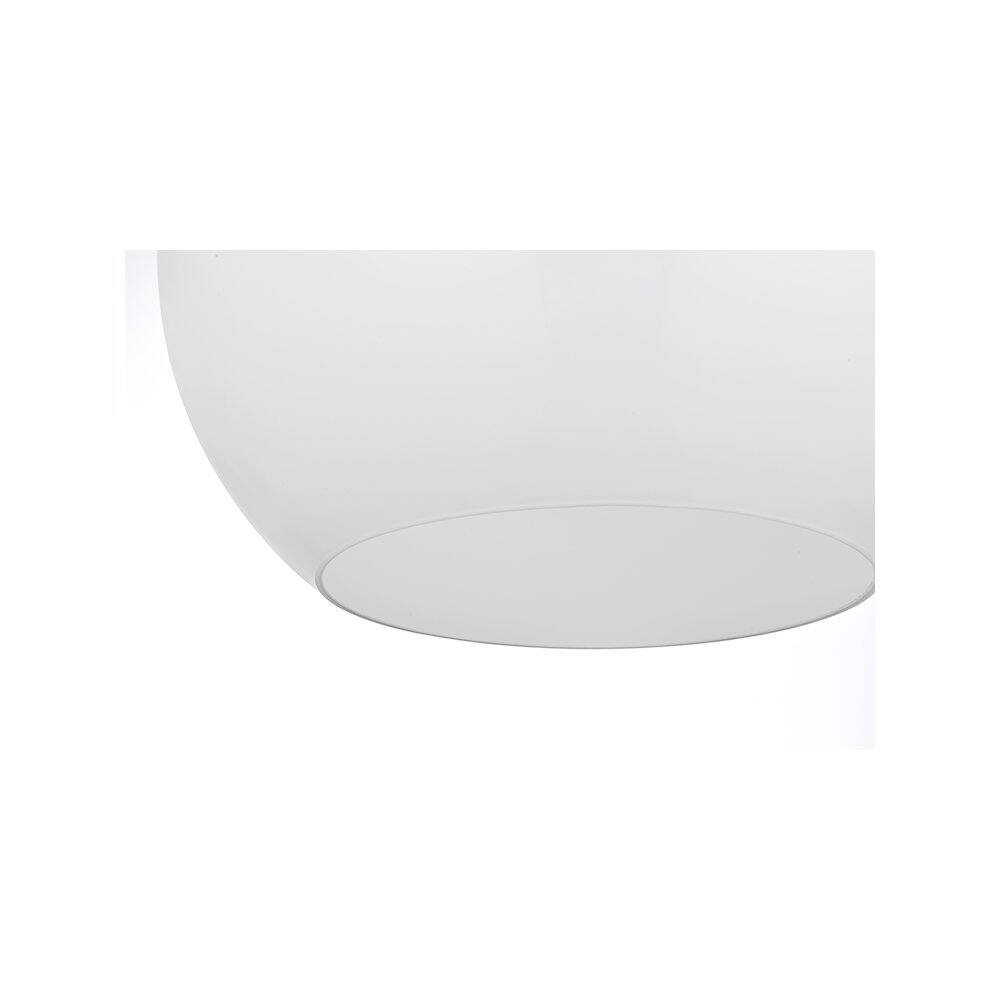 Alt View 5. Living District - Baxter 14 Inch Pendant Frosted White Shade in Satin Gold - Satin Gold And Frosted White.