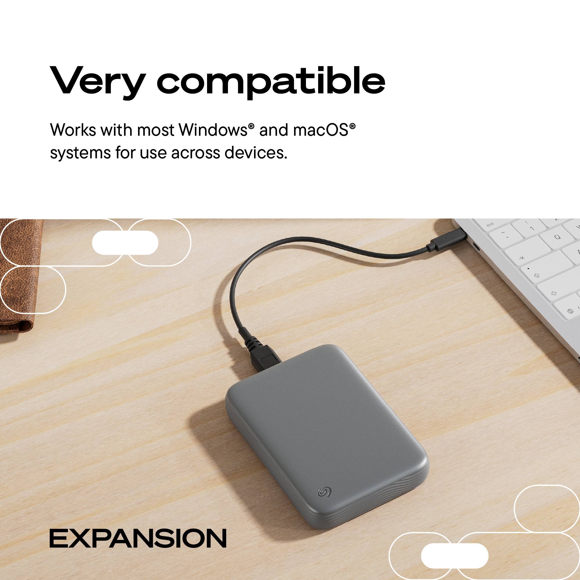 Very compatible

Works with most Windows® and macOS® systems for use across devices.

EXPANSION
