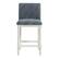 Front. OSP Home Furnishings - Kaylee 26 Spindle Counter Stool - Indigo / Antique White.