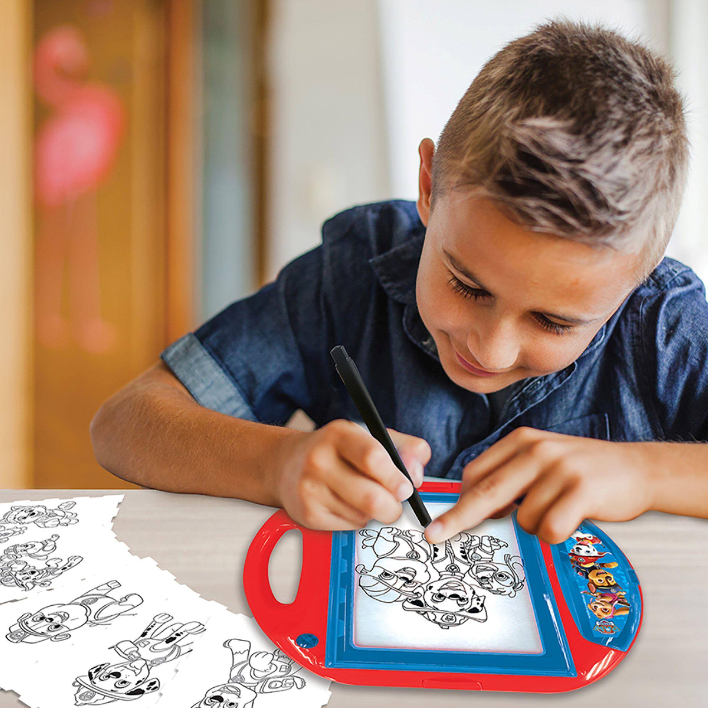 Alt View 4. Lexibook - Paw Patrol Drawing Projector with Templates and Stamps.