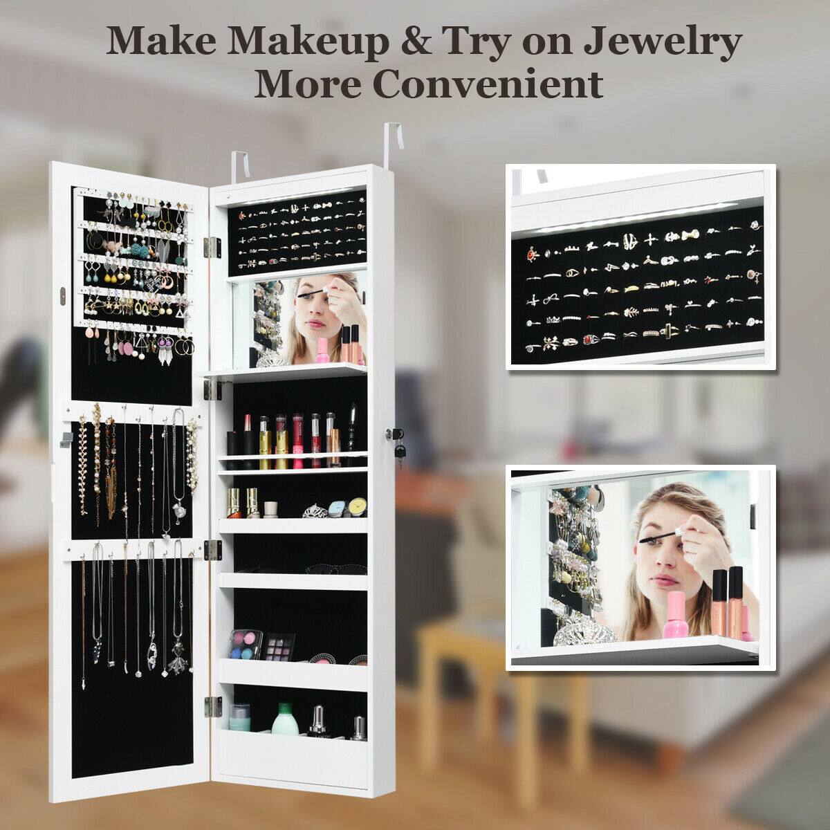 Make Makeup & Try on Jewelry More Convenient