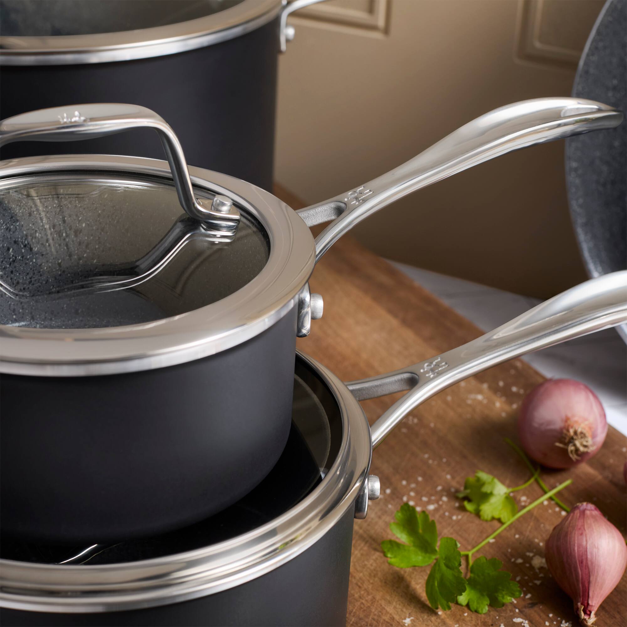 Henckels Capri Ceramic 11 pc Aluminum Ceramic Nonstick Cookware