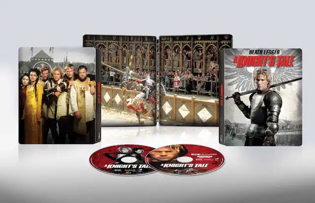 Front. Steelbook A Knight's Tale (4K UHD + Blu-ray + Digital).