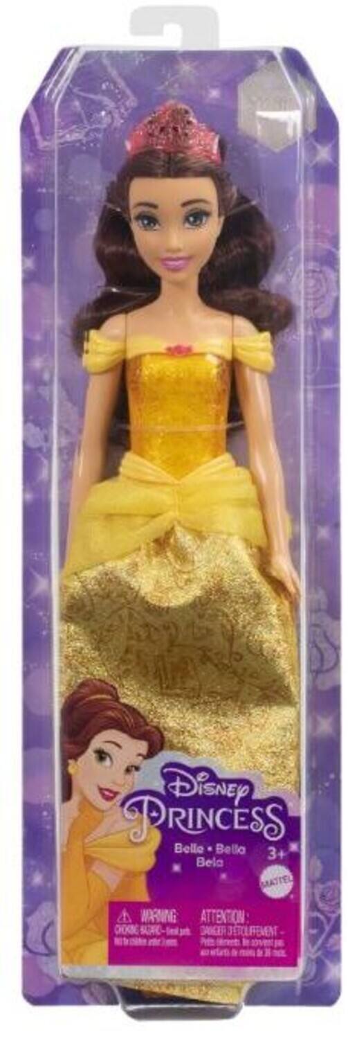 Disney PRINCESS  
Belle • Bella • Bela  
3+  
MATTEL  

WARNING: CHOKING HAZARD - Small parts. Not for children under 3 years.  
ATTENTION: RISQUE DE SOUFFLAGE - Petits morceaux. Ne pas laisser jouer aux enfants de moins de 3 ans.