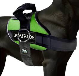 ProMounts - Side Ring No Pull Dog Harness, No Choke, Escape Proof, Reflective Pet Vest with 3 Leash Clips for Medium & Large Dogs - Green