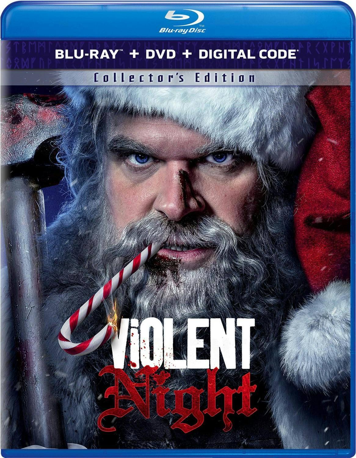 Front. Violent Night (Blu-ray + DVD + Digital Copy) [Blu-ray].