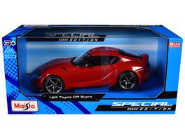 Toyota GR Supra "Special Edition" Series 1/24 Diecast Model Car by Maisto - Red