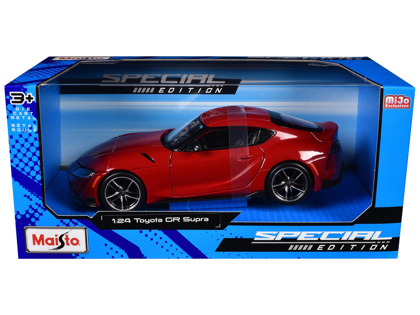 MRl 3+ DIE CAST METAL MTAL MOULE SPECIAL EDITION MiJo Exclusives MaiSto 1:24 Toyota GR Supra SPECIAL EDITION