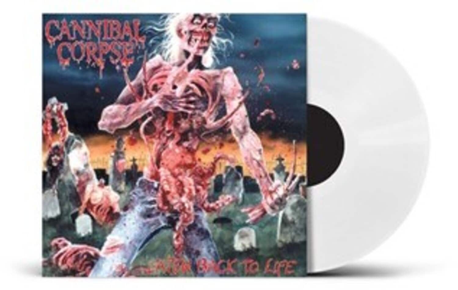Cannibal Corpse - Eaten Back To Life - UK Exclusive White Vinyl   - VINYL LP price history on PriceWatchPro