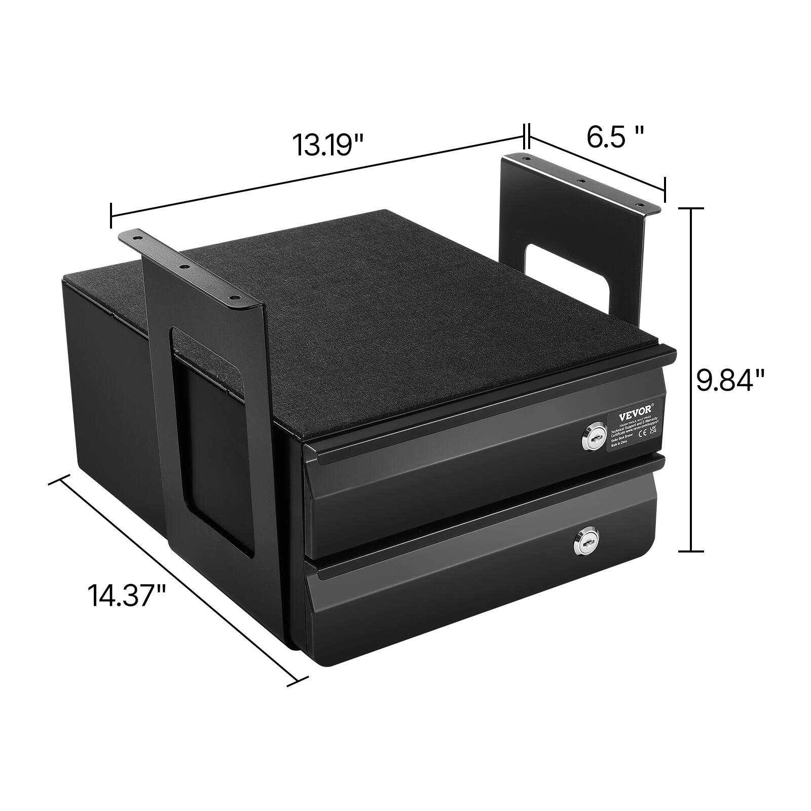 13.19"  
6.5"  
9.84"  
14.37"