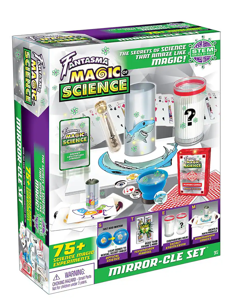 String Magic Stem Fantasma Toys Fantasma Magic of Science STEM Based Mirror cle Magic Set ...