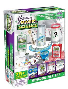 Fantasma Toys - Fantasma Magic of Science STEM Based Mirror-cle Magic Set | 75+ Experiments - Green