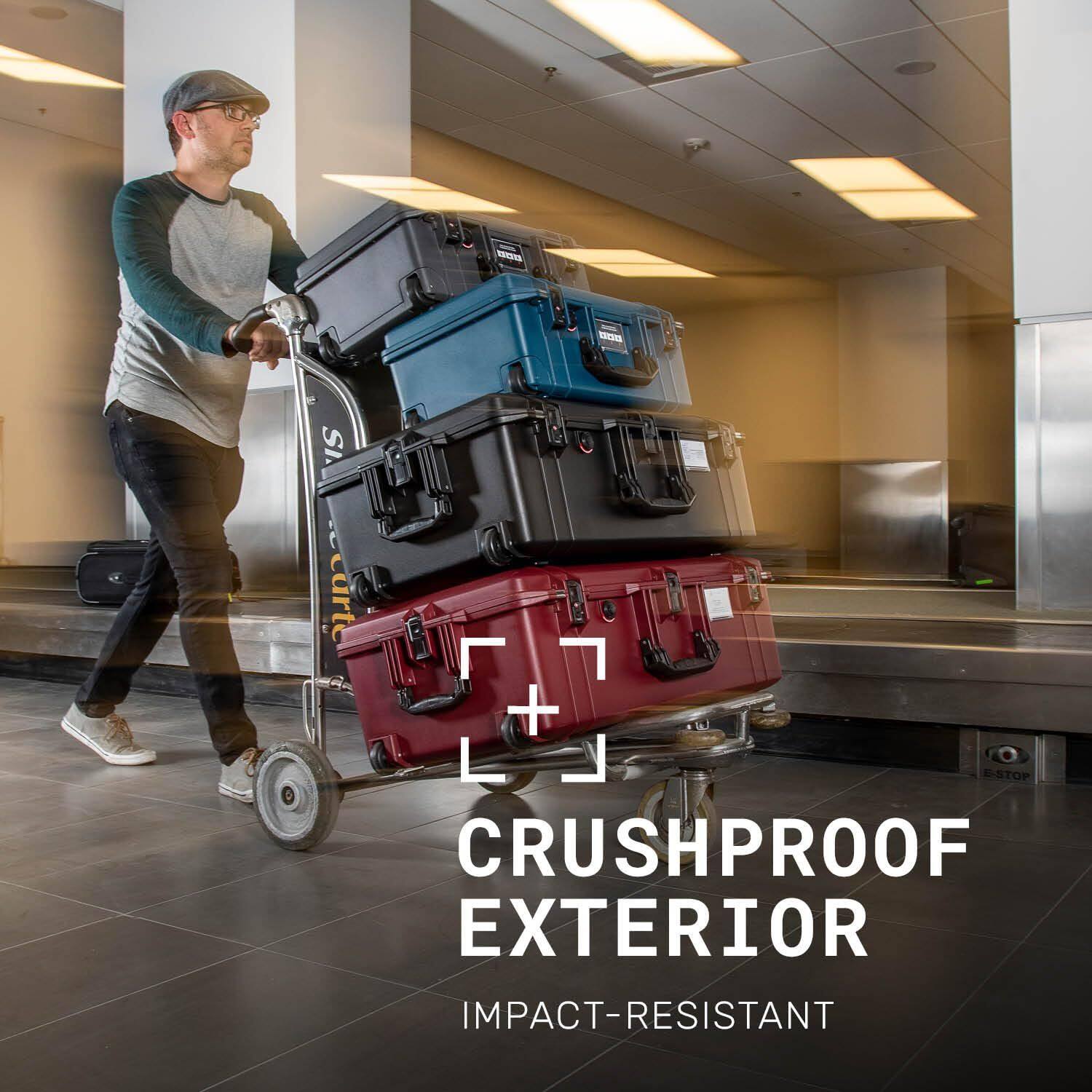 CRUSHPROOF EXTERIOR  
IMPACT-RESISTANT