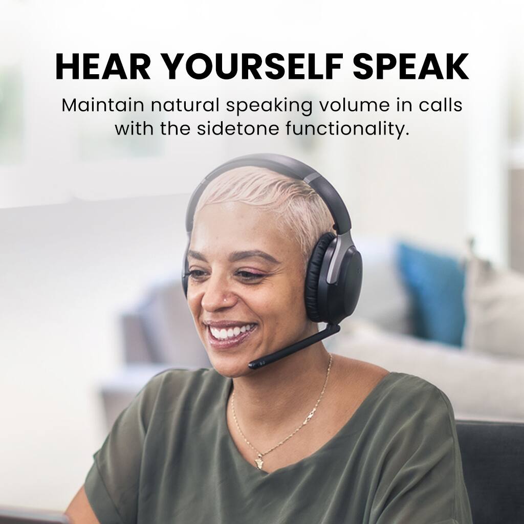 Left. avantalk - Aria 3 - Bluetooth 5.3 Wireless Headphones with Detachable Noise-Cancelling Mic.