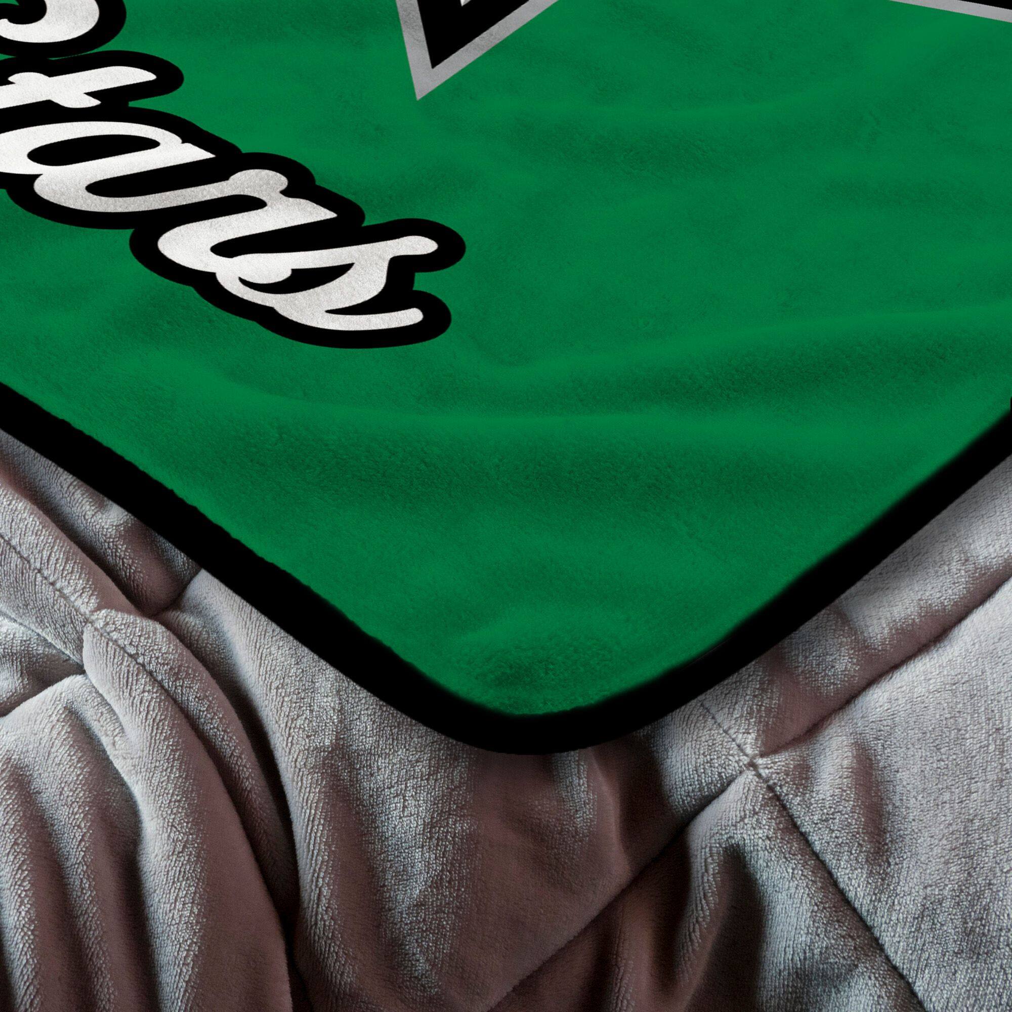 Alt View 1. Sweet Home Collection - NHL Dallas Stars 46" x 60" Microfiber Plush Throw Blanket - Green.