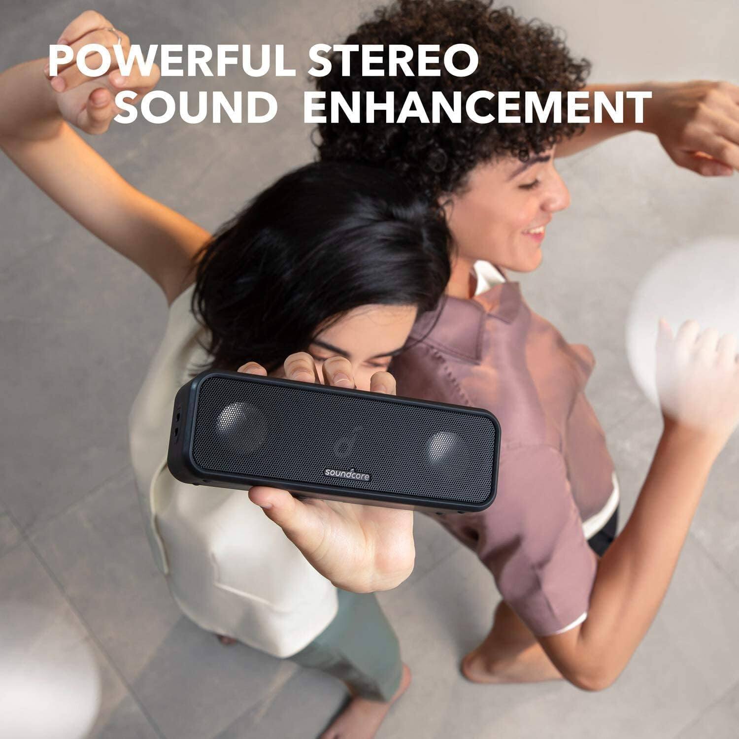 POWERFUL STEREO SOUND ENHANCEMENT soundcore