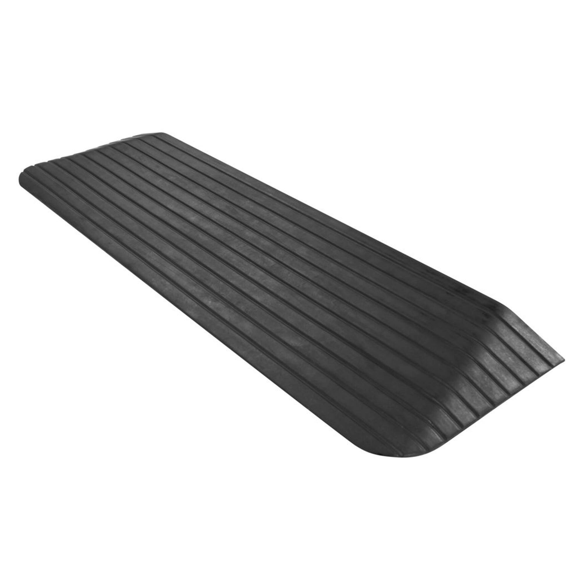 Silver Spring - Rubber Threshold Ramp for Wheelchairs, Scooters & More, 1.5" Rise - Black