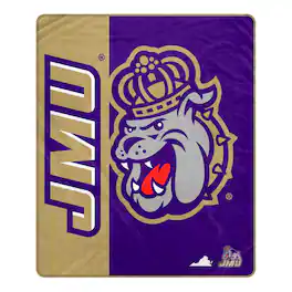 Pegasus - James Madison Dukes 50" x 60" Endzone Ultra Soft Throw Blanket - Multicolor