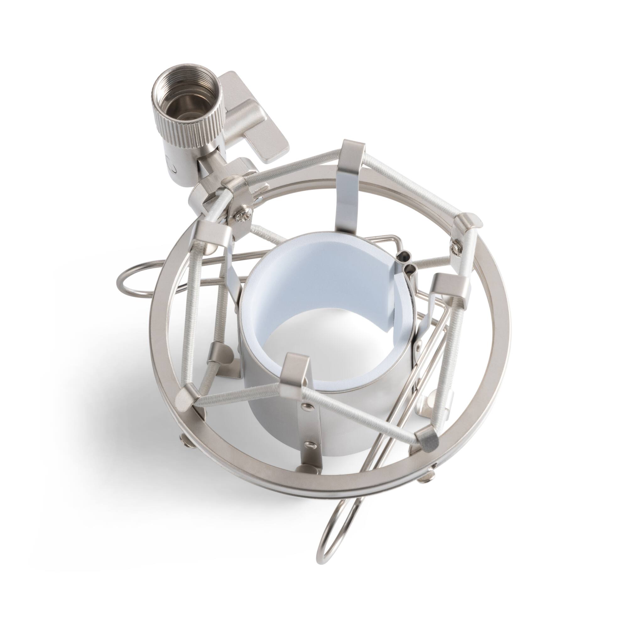 Alt View 6. On Stage Stands - On-Stage MY410CG Shock Mount for Studio Mics42–48mm(Elastic Suspension Mount for Large-Diaphragm Condenser - Black.