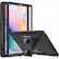 Alt View 11. SaharaCase - Defense Series Case for Samsung Galaxy Tab S6 Lite (2020-2024) - Black.
