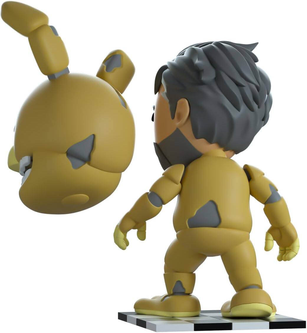 Alt View 3. Youtooz - Youtooz: FNAF Movie Collection [Yellow Rabbit Vinyl Figure #48] Interchangeable Heads.
