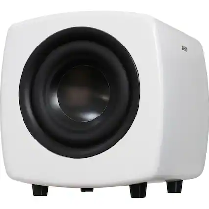 Front. Jamo - Jamo Active Subwoofer Matte White - Black, Gray, Khaki Green, White.