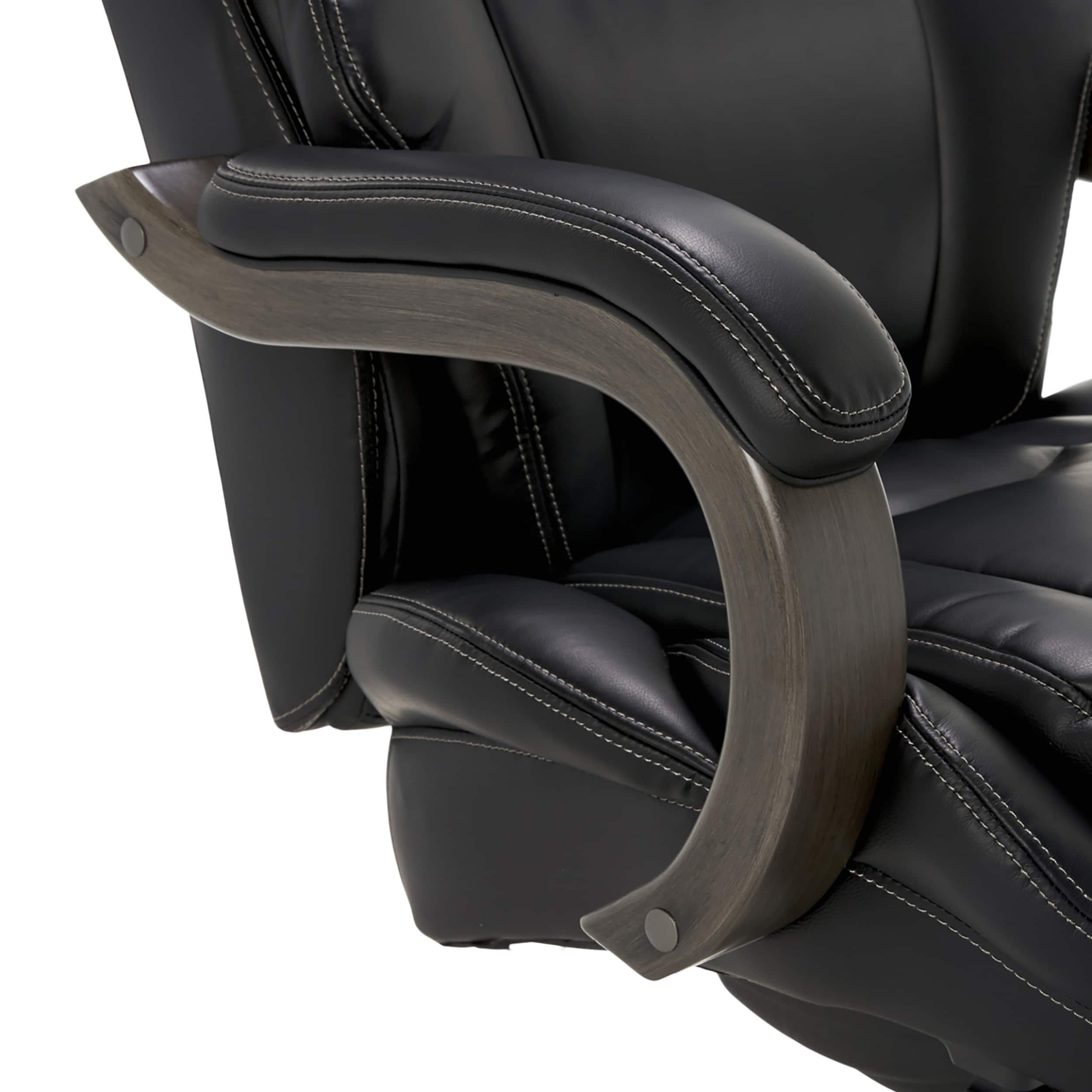 Alt View 13. La-Z-Boy - Big & Tall Executive Office Chair with Comfort Core Cushions - Black.