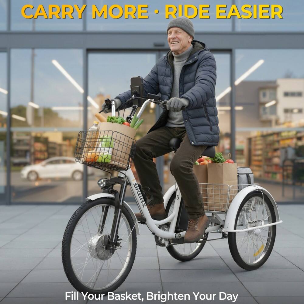CARRY MORE • RIDE EASIER  
Fill Your Basket, Brighten Your Day